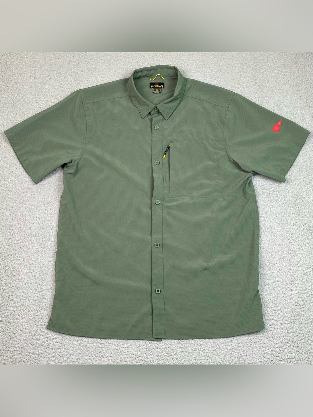 Florence Marine X Shirt Mens Size M Airtex Expedition Breathable Stretch Outdoor